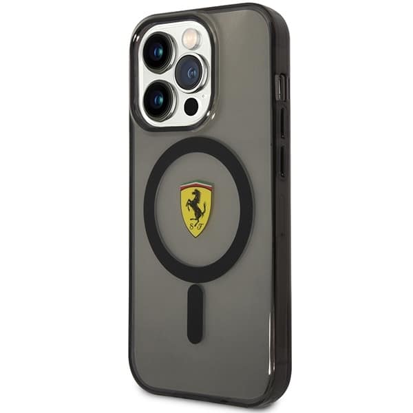 Ferrari Translucent Magsafe - θήκη για Apple iPhone 14 Pro Max - Μαύρο - Image 2