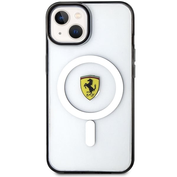 Ferrari Ημιδιαφανές MagSafe - θήκη για Apple iPhone 14 Plus / 15 - Διάφανο - Image 3