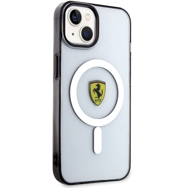Ferrari Ημιδιαφανές MagSafe - θήκη για Apple iPhone 14 Plus / 15 - Διάφανο - Image 4