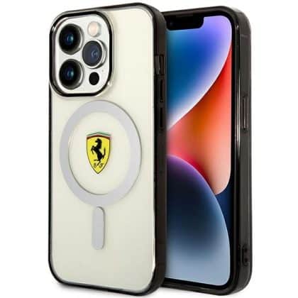 Ferrari Outline Magsafe - θήκη για Apple iPhone 14 Pro Max - Διάφανο