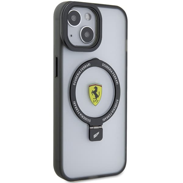 Ferrari Ring Stand 2023 Collection MagSafe - θήκη για Apple iPhone 15 - Μαύρο - Image 4