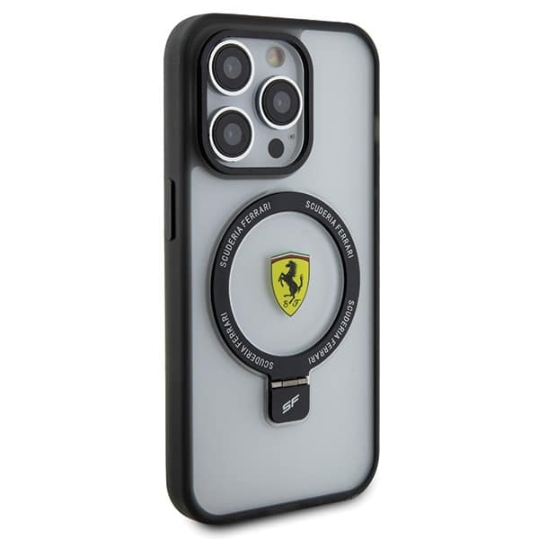 Ferrari Ring Stand 2023 Collection MagSafe - θήκη για Apple iPhone 15 Pro - Διάφανο - Image 4