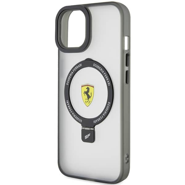 Ferrari Ring Stand 2023 Collection MagSafe - θήκη για Apple iPhone 15 Plus - Μαύρο - Image 6