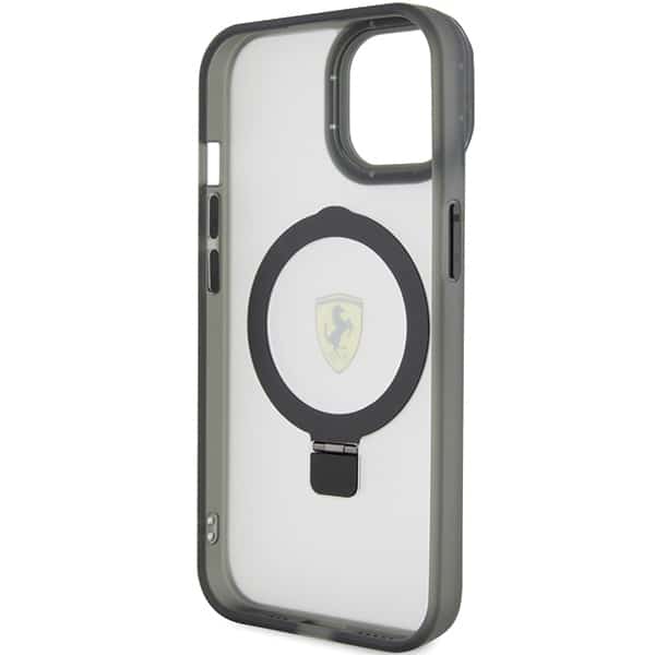 Ferrari Ring Stand 2023 Collection MagSafe - θήκη για Apple iPhone 15 Plus - Μαύρο - Image 7