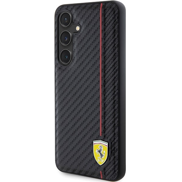 Ferrari Carbon - θήκη για Samsung Galaxy S24+ - Μαύρο - Image 2