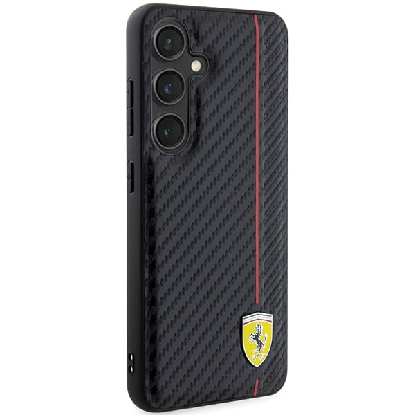 Ferrari Carbon - θήκη για Samsung Galaxy S24+ - Μαύρο - Image 4