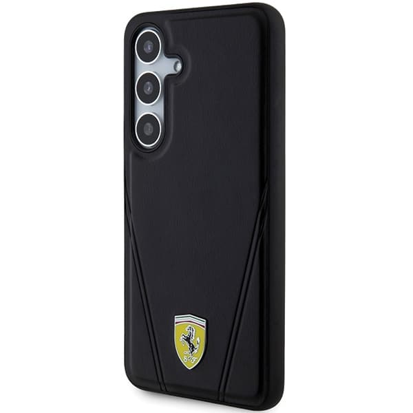 Ferrari Hot Stamp V Lines MagSafe - θήκη για Samsung Galaxy S24+ - Μαύρο - Image 2