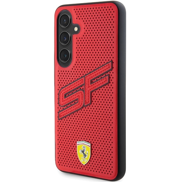 Ferrari Big SF Perforated - θήκη για Samsung Galaxy S24 - Κόκκινο - Image 2