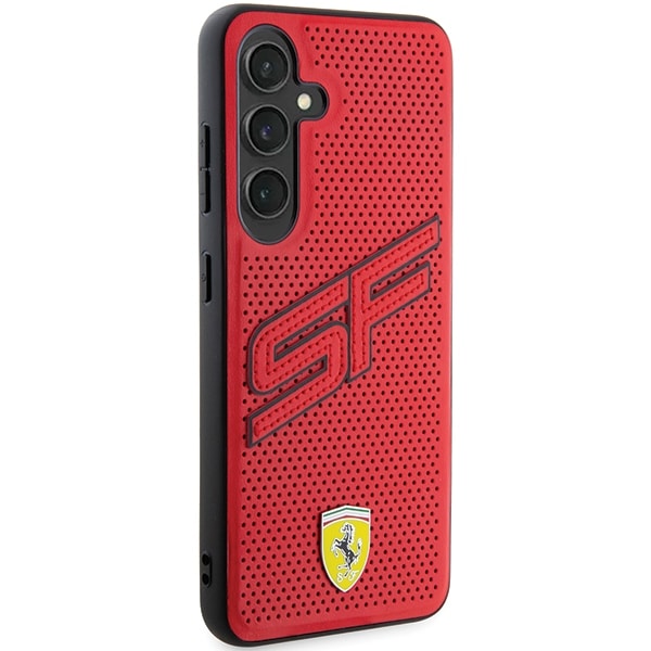 Ferrari Big SF Perforated - θήκη για Samsung Galaxy S24 - Κόκκινο - Image 4