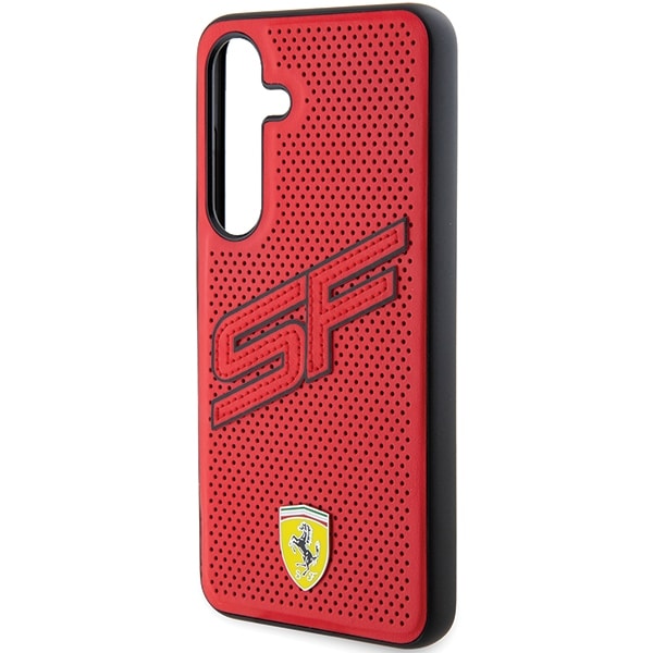 Ferrari Big SF Perforated - θήκη για Samsung Galaxy S24 - Κόκκινο - Image 6