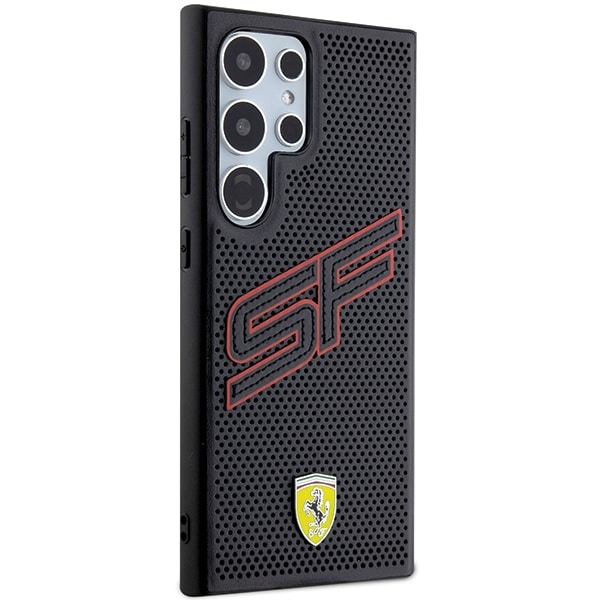Ferrari Big SF Perforated - θήκη για Samsung Galaxy S24 Ultra - Μαύρο - Image 4