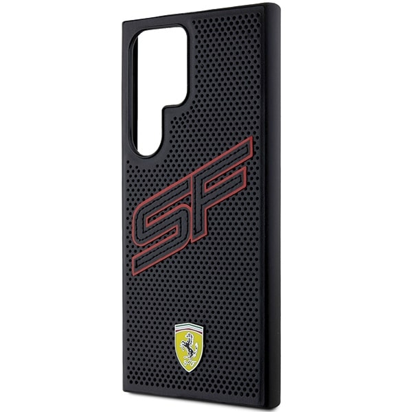 Ferrari Big SF Perforated - θήκη για Samsung Galaxy S24 Ultra - Μαύρο - Image 6