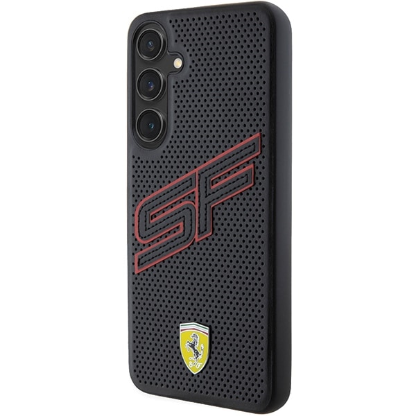 Ferrari Big SF Perforated - θήκη για Samsung Galaxy S24+ - Μαύρο - Image 2
