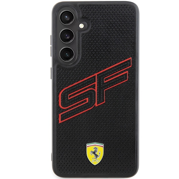 Ferrari Big SF Perforated - θήκη για Samsung Galaxy S24+ - Μαύρο - Image 3