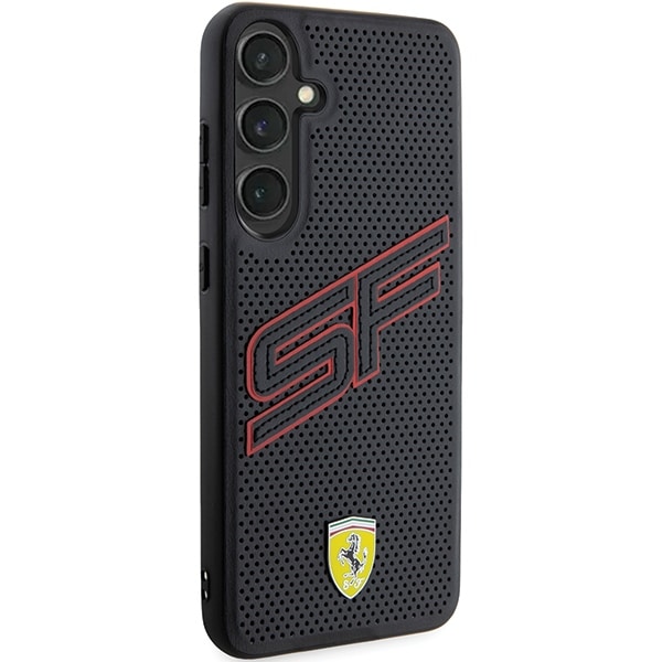Ferrari Big SF Perforated - θήκη για Samsung Galaxy S24+ - Μαύρο - Image 4