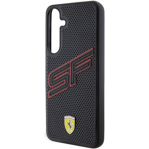 Ferrari Big SF Perforated - θήκη για Samsung Galaxy S24 - Μαύρο - Image 6