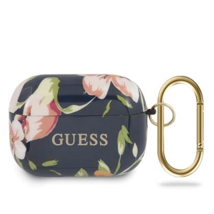 Guess GUACAPTPUBKFL03 AirPods Pro cover Μπλε/blue N.3 Flower Collection