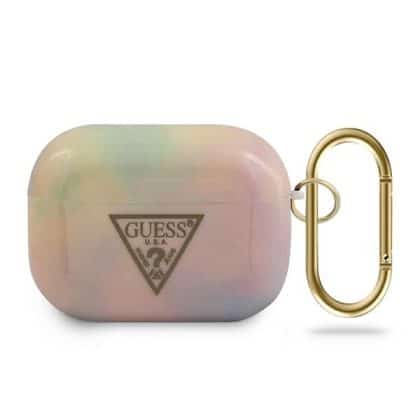 Guess GUACAPTPUMCGG01 AirPods Pro cover ροζ/pink Tie & Dye Collection