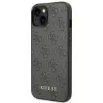 Guess Metal Gold Logo - Apple iPhone 14 - Γκρι - Image 2