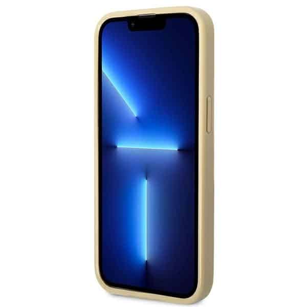Guess Glitter Script - θήκη για Apple iPhone 14 Pro - Χρυσό - Image 5