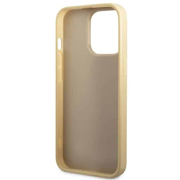 Guess Glitter Script - θήκη για Apple iPhone 14 Pro - Χρυσό - Image 7