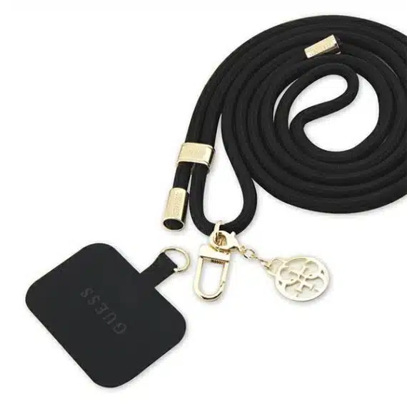 Guess Crossbody Cord 4G Print - Guess Universal - Μαύρο