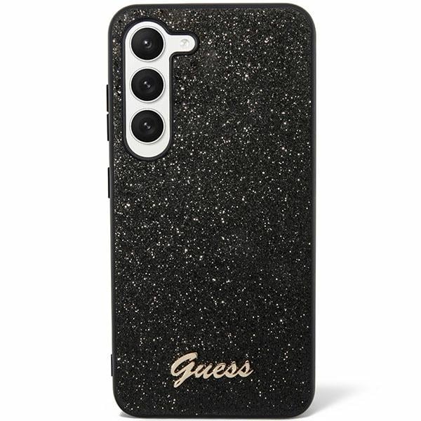 Guess Glitter Script - θήκη για Samsung Galaxy S24 - Μαύρο - Image 2