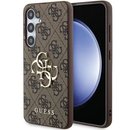 Guess 4G Big Metal Logo - θήκη για Samsung Galaxy A35 - Καφέ