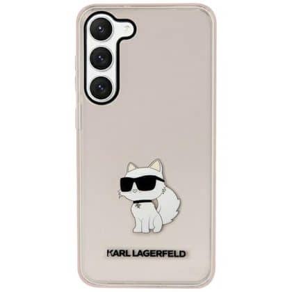 Karl Lagerfeld Choupette Collection - θήκη για Samsung Galaxy S23 - Ροζ