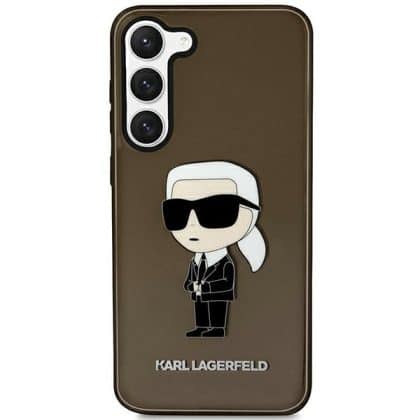 Karl Lagerfeld Ikonik Karl Lagerfeld - θήκη για Samsung Galaxy S23 - Μαύρο
