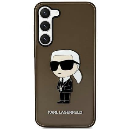 Karl Lagerfeld Ikonik Karl Lagerfeld - θήκη για Samsung Galaxy S23+ - Μαύρο