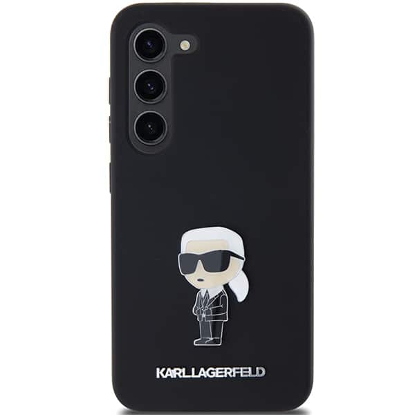 Karl Lagerfeld Silicone Ikonik - Samsung Galaxy S24+ - Μαύρο - Image 3