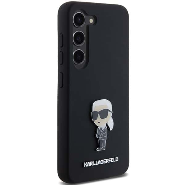 Karl Lagerfeld Silicone Ikonik - Samsung Galaxy S24+ - Μαύρο - Image 4