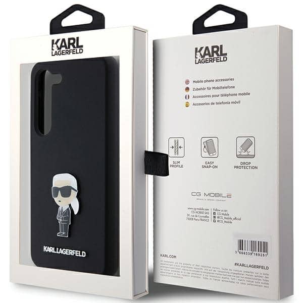 Karl Lagerfeld Silicone Ikonik - Samsung Galaxy S24+ - Μαύρο - Image 8