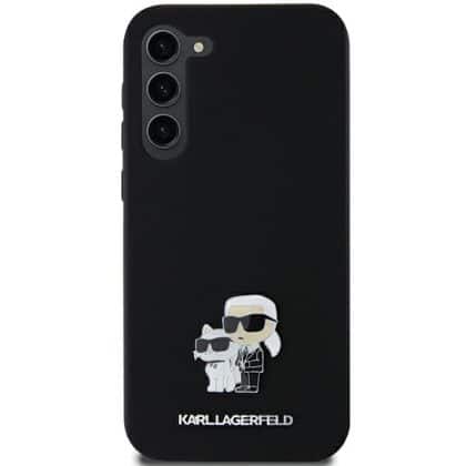Karl Lagerfeld Choupette Metal Pin - θήκη για Samsung Galaxy A35 - Μαύρο