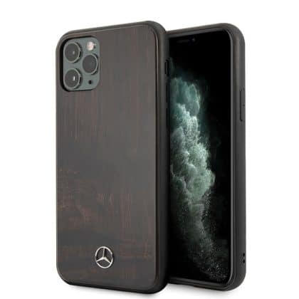Mercedes Wood Line Rosewood - θήκη για Apple iPhone 11 Pro - Πολύχρωμο