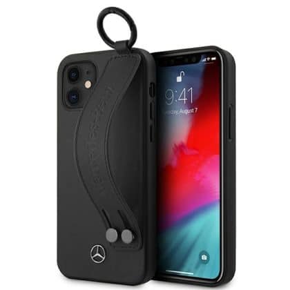 Mercedes Strap Line - θήκη για Apple iPhone 12 mini - Μαύρο
