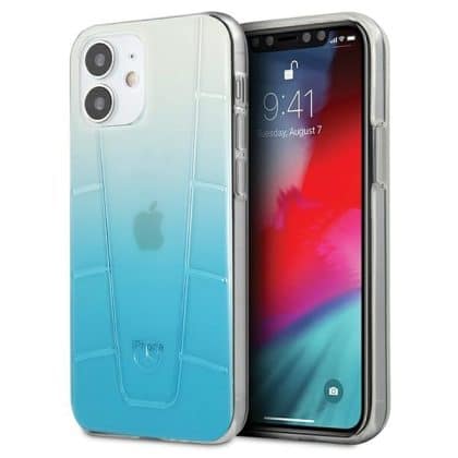 Mercedes Transparent Line - θήκη για Apple iPhone 12 mini - Μπλε