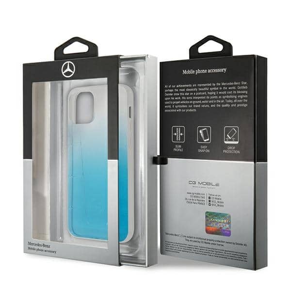 Mercedes Transparent Line - θήκη για Apple iPhone 12 mini - Μπλε - Image 7