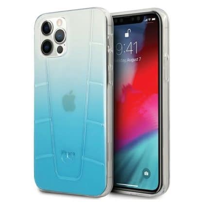 Mercedes Transparent Line - θήκη για Apple iPhone 12/12 Pro 6,1 - Μπλε