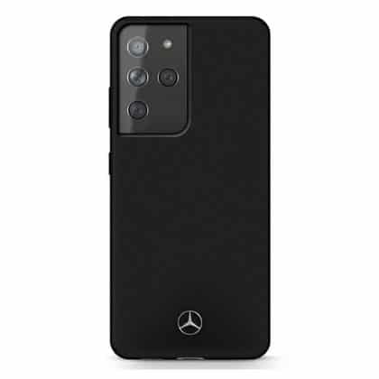 Mercedes Silicone Line - θήκη για Samsung Galaxy S21 - Μαύρο