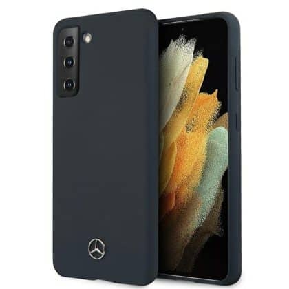 Mercedes Silicone Line - θήκη για Samsung Galaxy S21 - Μπλε