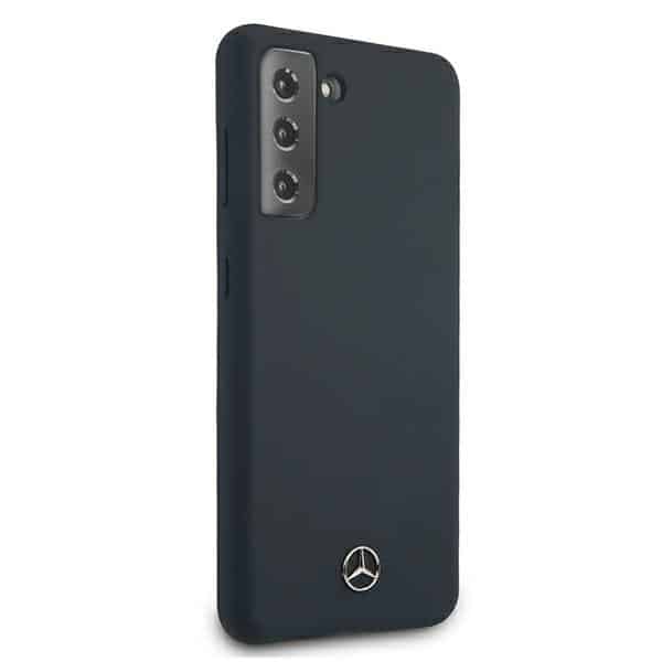 Mercedes Silicone Line - θήκη για Samsung Galaxy S21+ 5G - Μπλε - Image 4