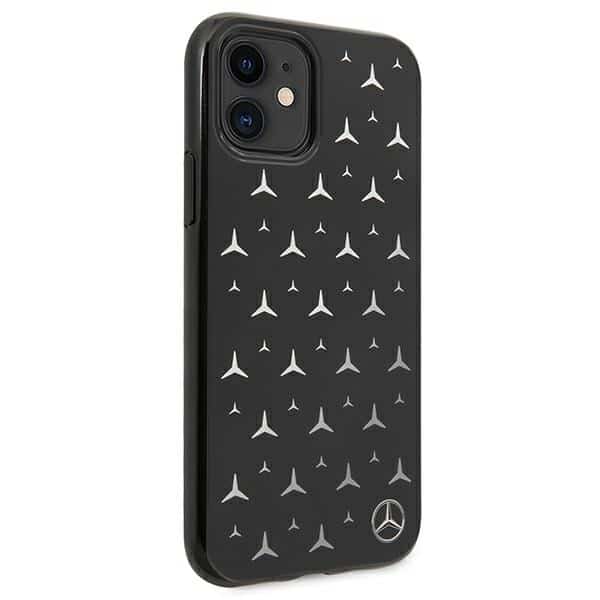 Mercedes Silver Stars Pattern - θήκη για Apple iPhone 11 - Μαύρο - Image 5