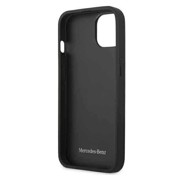 Mercedes Leather Perforated Area - θήκη για Apple iPhone 13 mini - Μπλε - Image 7