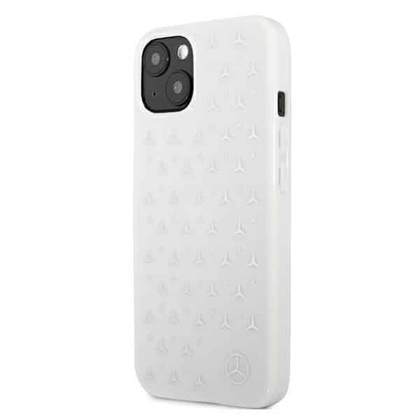 Mercedes Silver Stars Pattern - θήκη για Apple iPhone 13 - Λευκό - Image 2