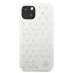 Mercedes Silver Stars Pattern - θήκη για Apple iPhone 13 - Λευκό - Image 3