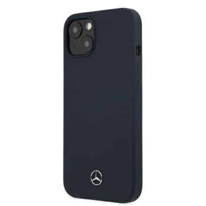 Mercedes Silicone Line - θήκη για Apple iPhone 13 mini - Μπλε