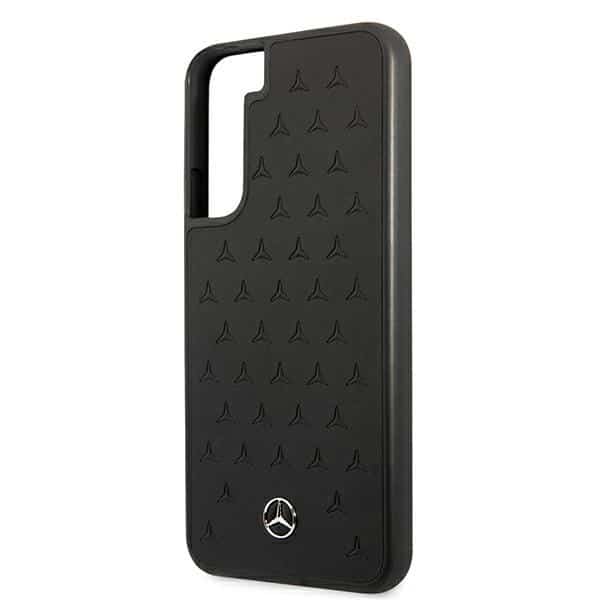 Mercedes Leather Stars Pattern - θήκη για Samsung S22 + S906 - Μαύρο - Image 6