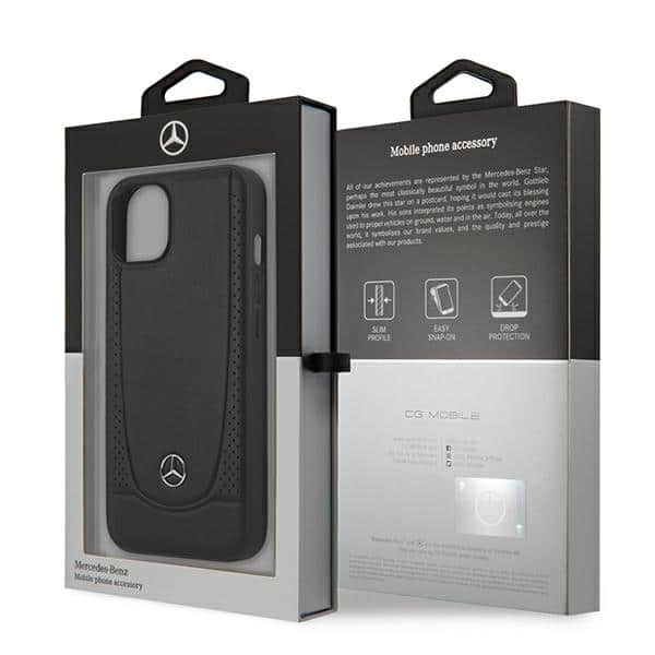 Mercedes Leather Urban - θήκη για Apple iPhone 14 Plus - Μαύρο - Image 8